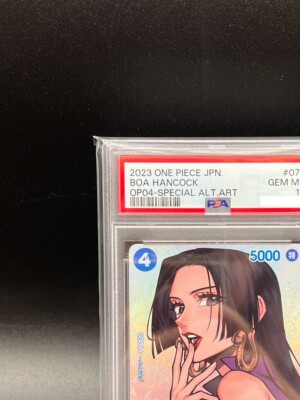 PSA10 Boa Hancock SP OP01-078 SR One Piece Card Kingdoms of