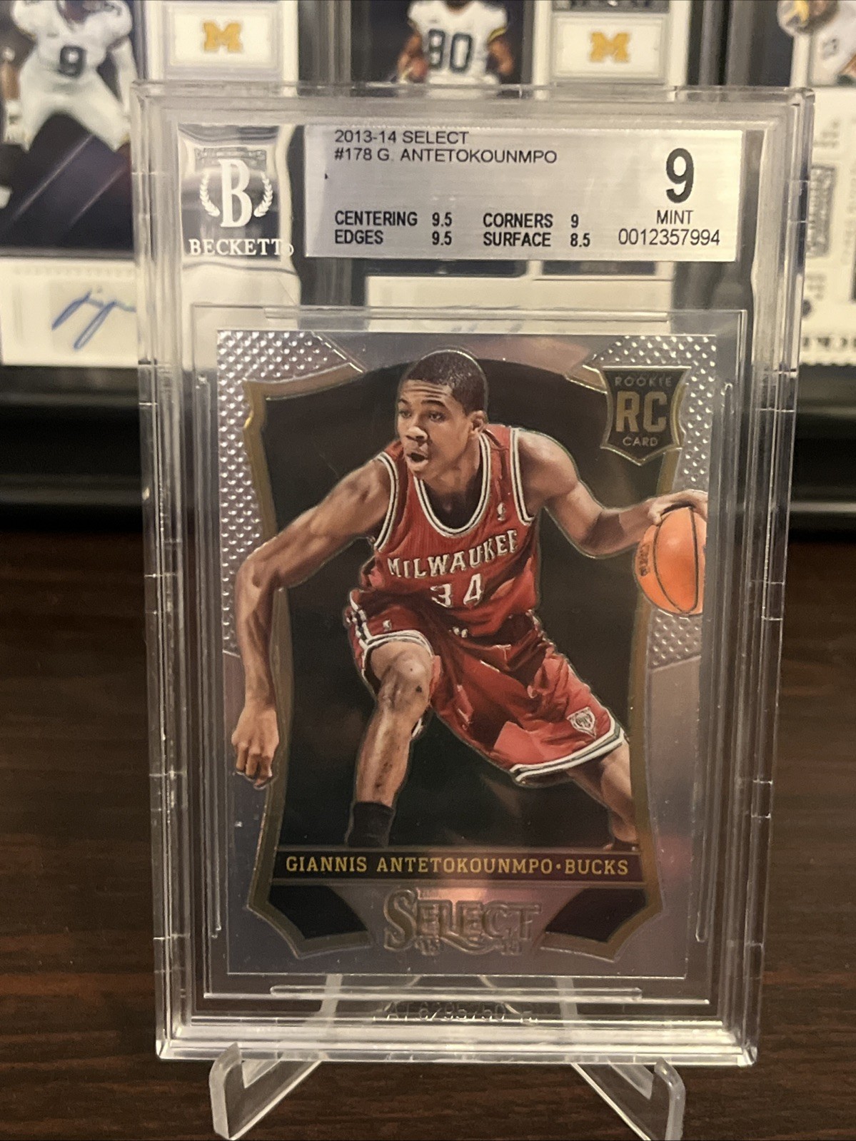 Giannis Antetokounmpo 2013 Select #178 Base Price Guide - Sports