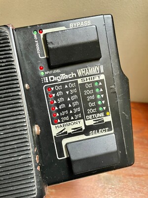 DigiTech Whammy II Tuner Guitar Effect Pedal 852688880647| eBay
