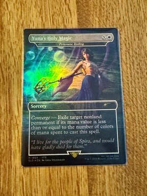 MTG x Final Fantasy Secret Lair - Grimoire (Rainbow Foil) - Single