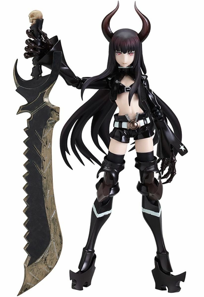 figma SP-017 Black Rock Shooter Black Gold Saw Figure Max Factory