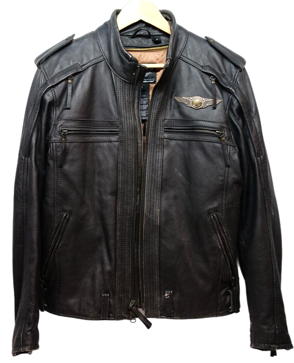Harley Davidson Men's 110th Anniversary Rare Motorcycle Leather