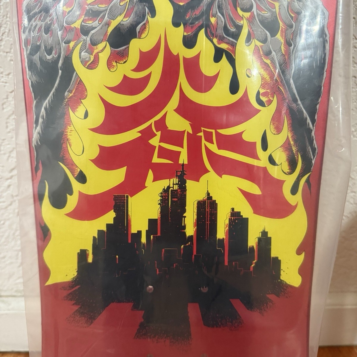 Santa Cruz SHIN GODZILLA Knox Firepit Skateboard Deck Limited