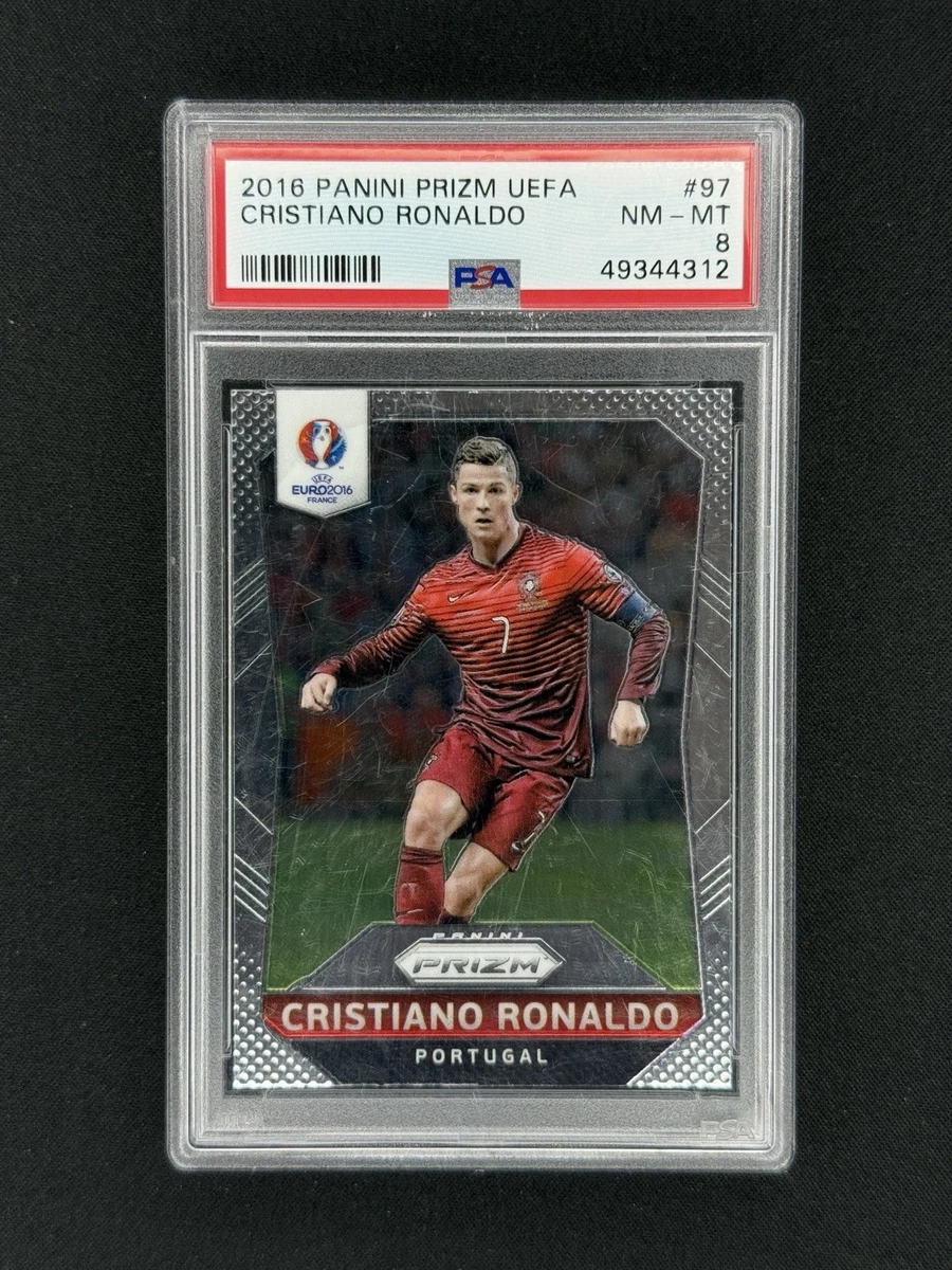 Panini Cristiano Ronaldo Soccer Sports Trading Card Singles for