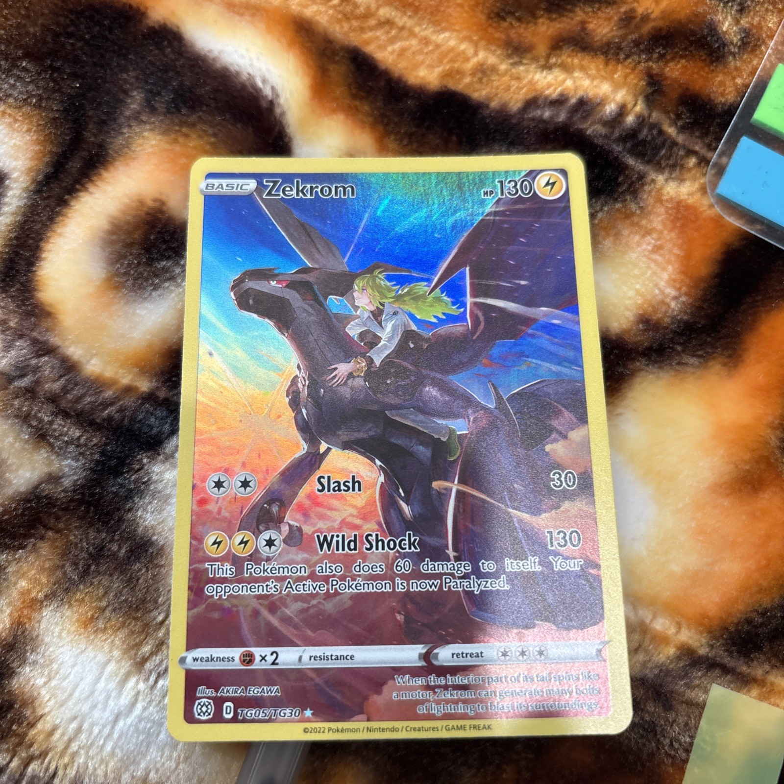 Zekrom 2021 Japanese Sword & Shield: VMAX Climax #195/184