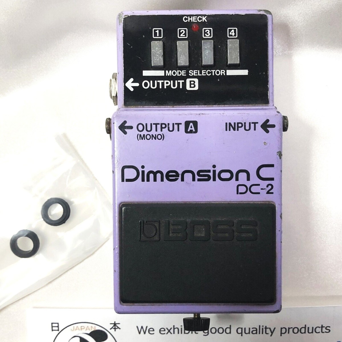 Boss DC-2 Dimension C 1986 Vintage Chorus Effects Pedal Made in