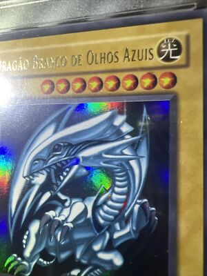 🔥2002 Blue Eyes White Dragon 1st Edition Portuguese DIK-P001 SDK
