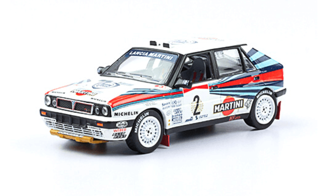 WRC Lancia Delta HF Integrale 1988 Recalde Rare Rally Diecast Car