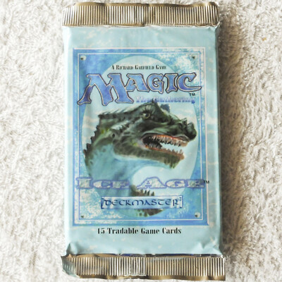 MTG: ICE AGE Factory Sealed Booster Pack from Box - Magic the