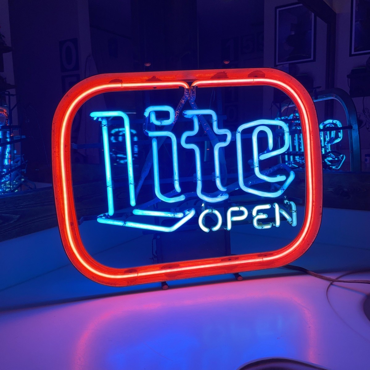 あ*う様 Miller Lite ミラーライト ネオンサインボード Miller Lite