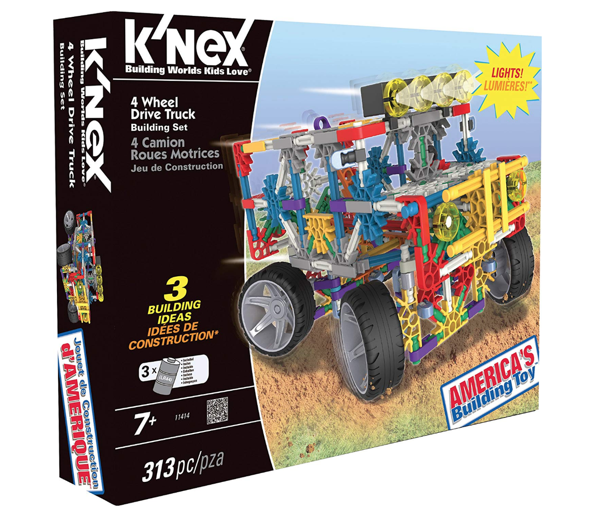 K'nex 4 Wheel Drive Truck Building Set with Lights by K'NEX | eBay