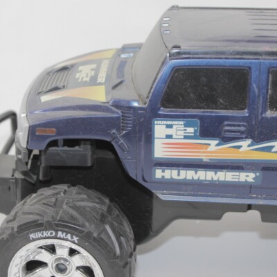 Nikko Blue H2 Hummer Remote Control R/C Car 27MHz ** No Remote | eBay