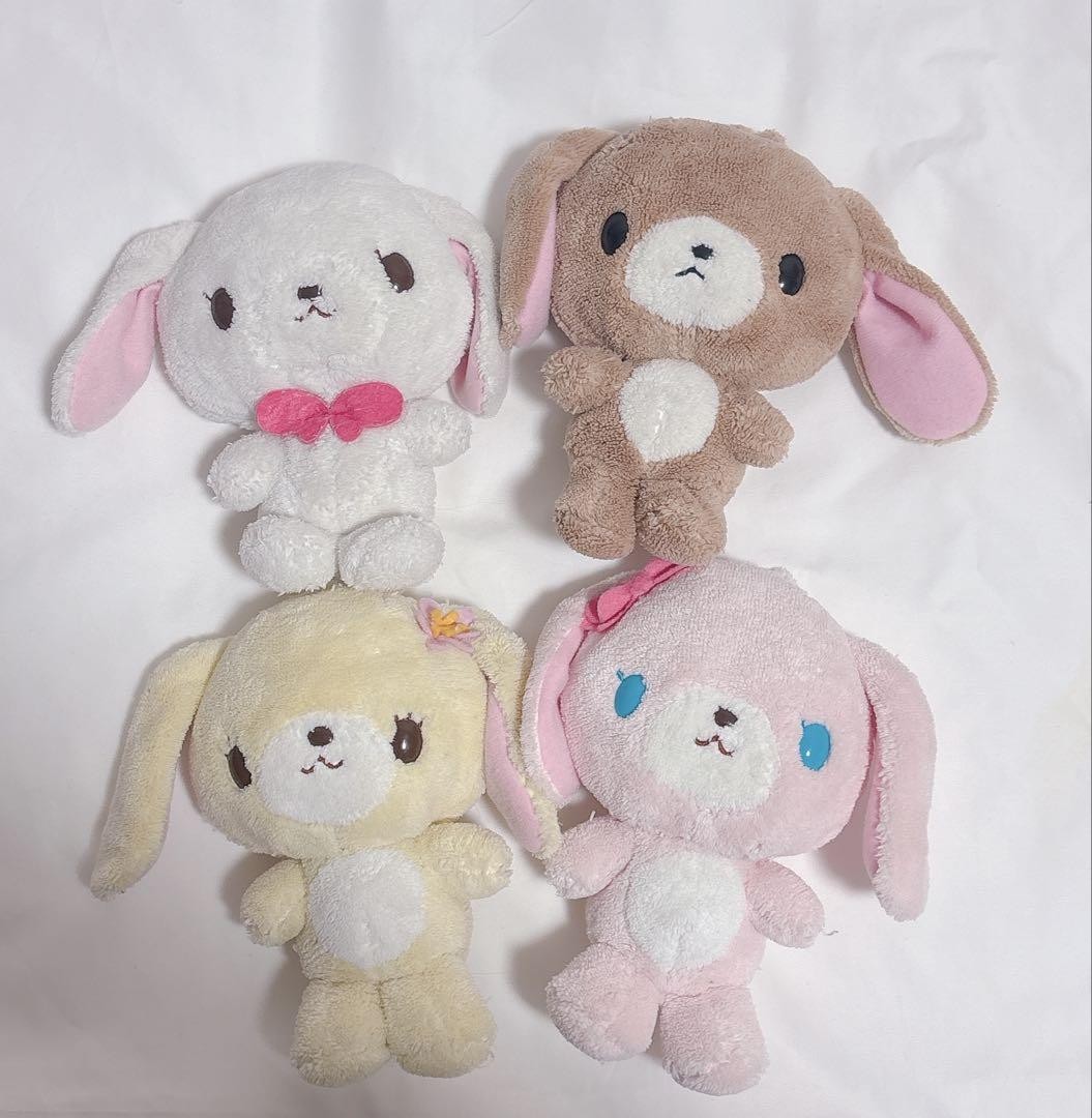 Sanrio Sugar Bunnies Plush Set 2009 Authentic Collectible Cute