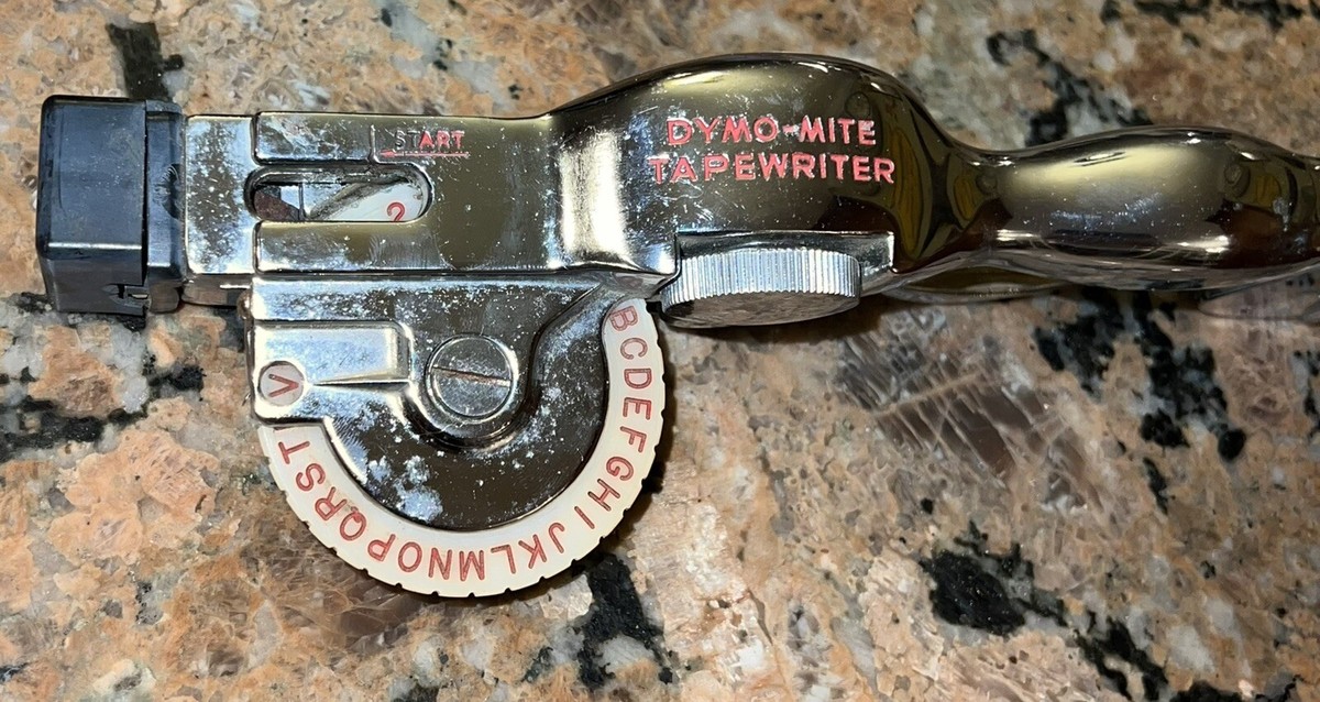 Dyno-mite Tapewriter 11” Dymo | eBay