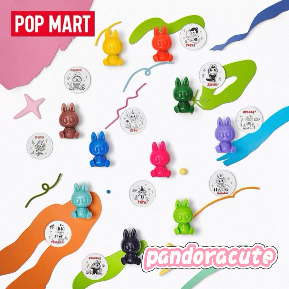 Pop Mart The Monsters 10th Anniversary Series Aromatherapy Candle