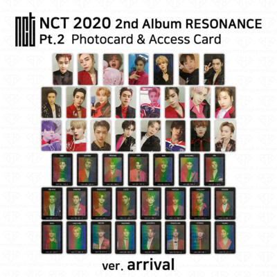 NCT 2020 2nd Album Resonance Pt.2 Photocard Access Card Arrival