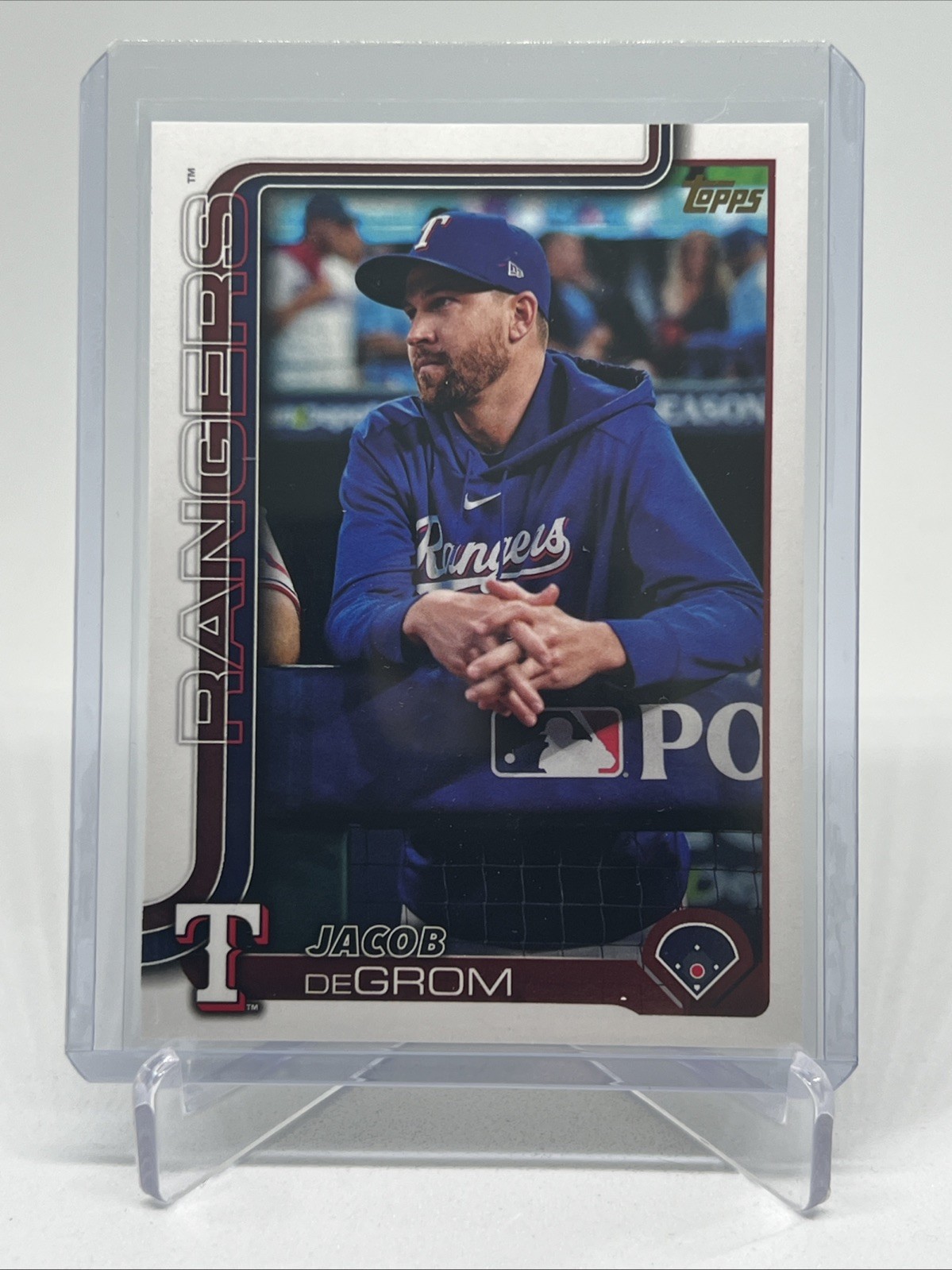 Jacob deGrom 2025 Topps #208 Golden Mirror Image Variation /(SSP