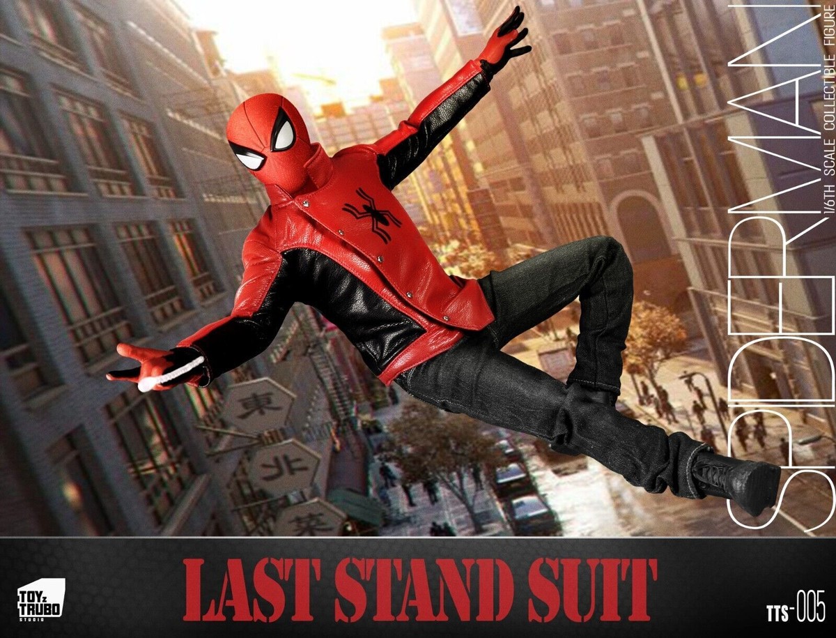 New ToyzTruboStudio TTS-005 1/6 Spider-Man Last Stand Suit Action
