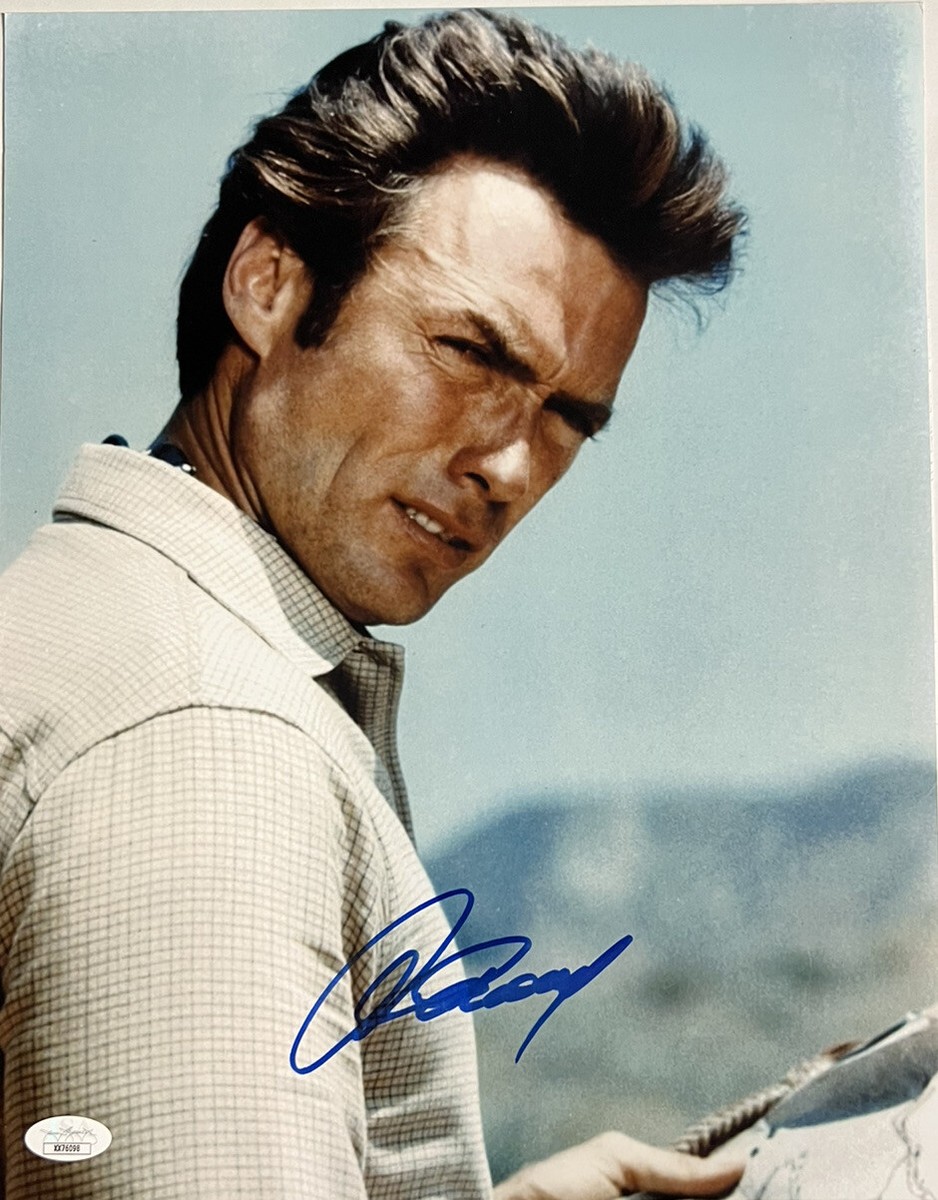 Clint Eastwood In-Person 11x14 Signed PHOTO COA PSA PSA/DNA