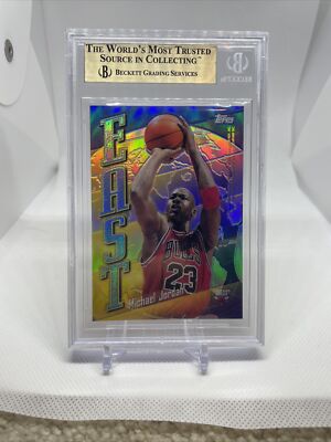 1998-99 Topps East West Refractor Michael Jordan Kobe Bryant EW5