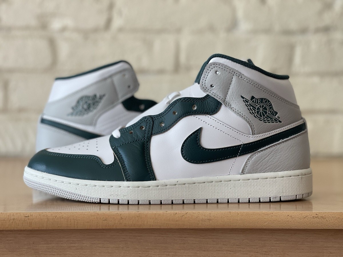 Nike Air Jordan 1 Mid SE 'Oxidized Green White' FQ7720-103 Men's