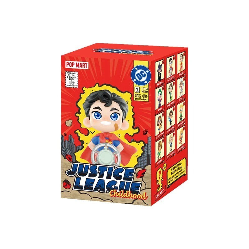 POP MART DC Justice League Childhood Series Blind Box Action