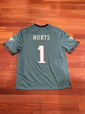 Nike Jalen Hurts Midnight Green Philadelphia Eagles Super Bowl LIX