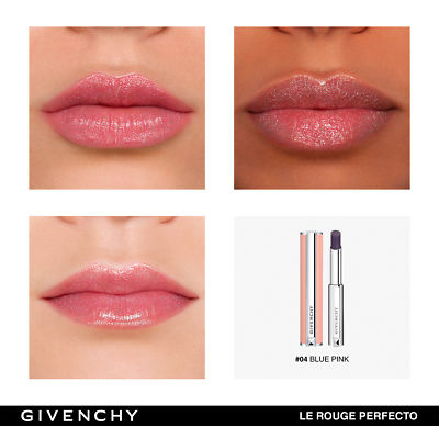 GIVENCHY Le Rouge Perfecto Beautifying Lip Balm Blue Pink 04