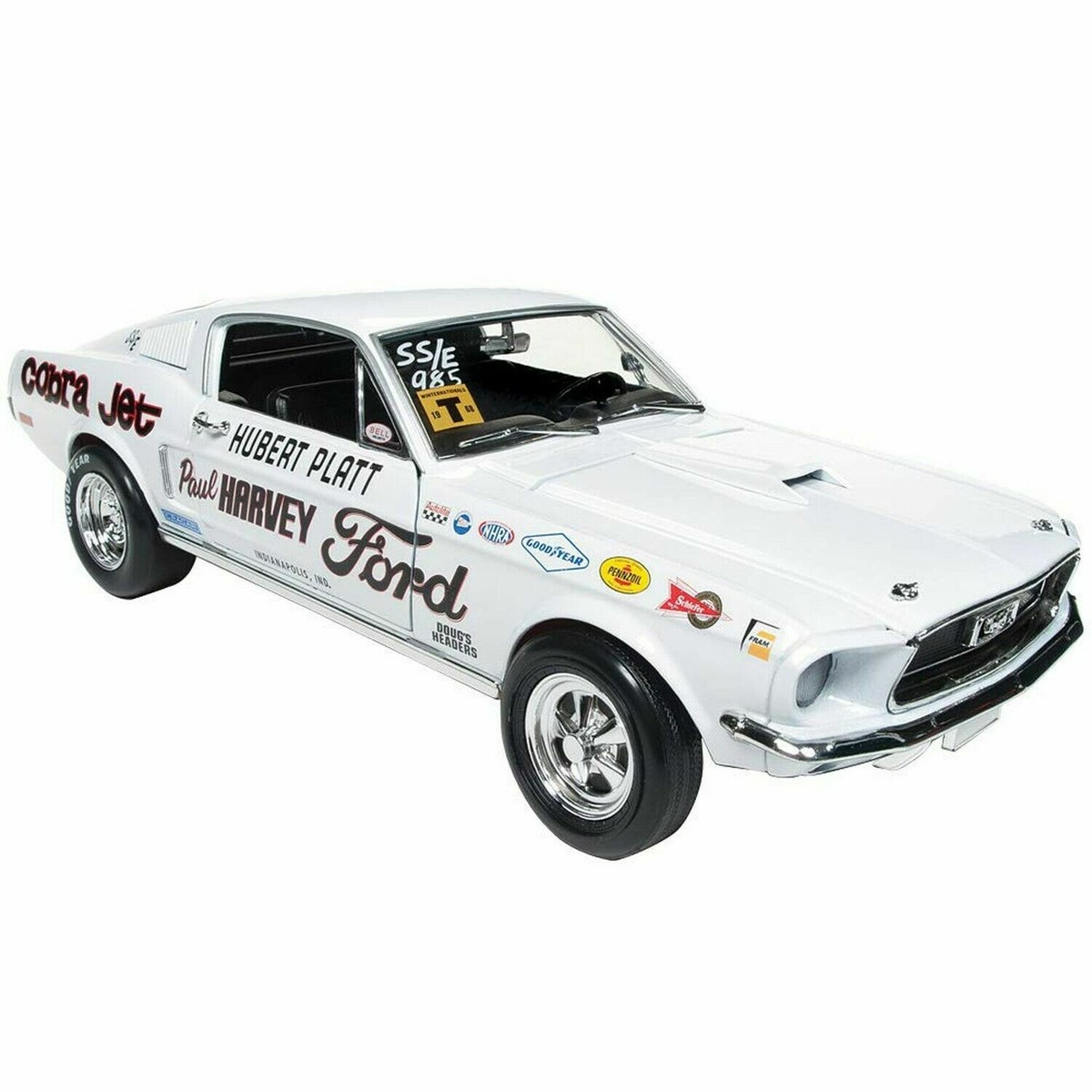 Ford MUSTANG S/S 2+2 Cobra Jet 1968 Hubert Platt Autoworld AW247