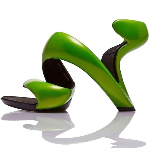Julian Hakes Mojito Heels Green 36EU | eBay