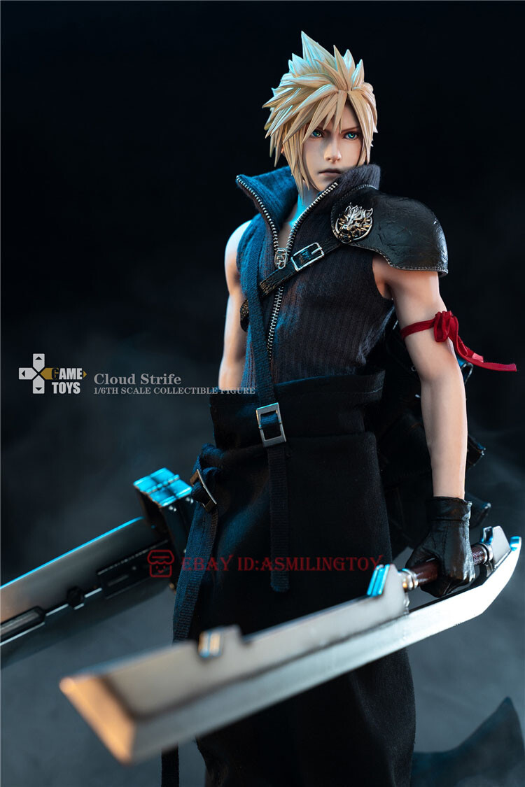 GAMETOYS 1/6 Cloud Strife AC Ver GT-006A Figure Standard Version