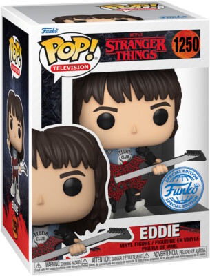 Stranger Things - Eddie 1250 Special Edition - Funko Pop! Vinyl