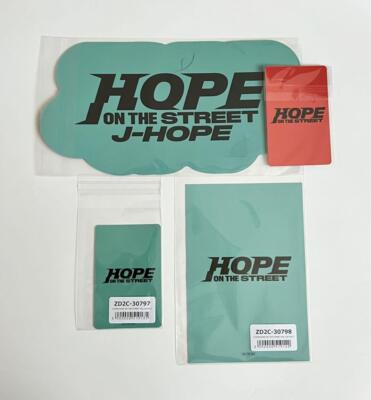 BTS j-hope HOPE ON THE STREET VOL.1 JAPAN FC UMS Limited POB Photo