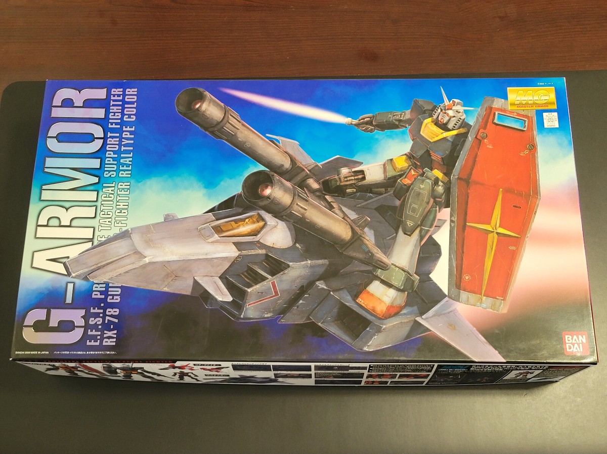 Bandai MG 1/100 RX-78 Gundam G-Armor + G-Fighter Real Type Color