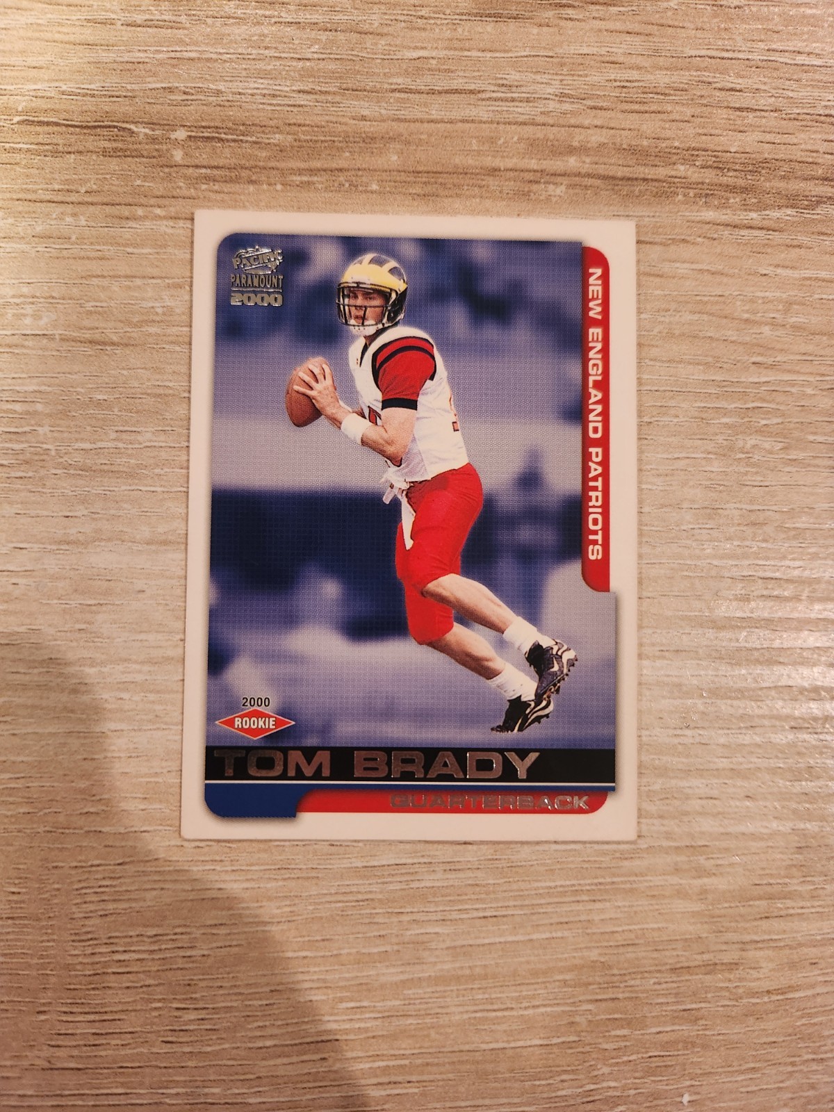 Tom Brady 2000 Pacific Paramount #138 Base Price Guide - Sports