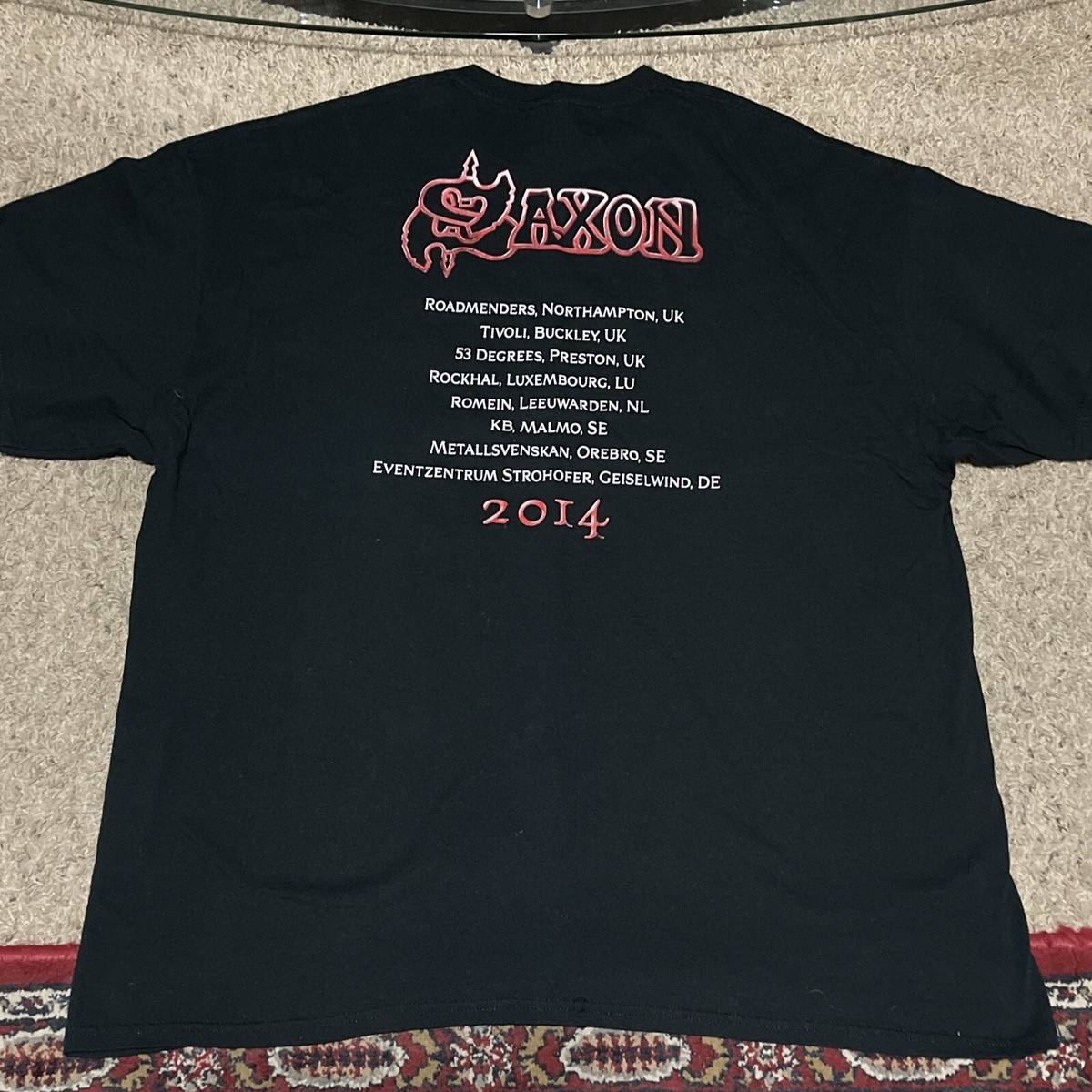 SAXON Destiny tour1988 Tシャツ 【公式通販】