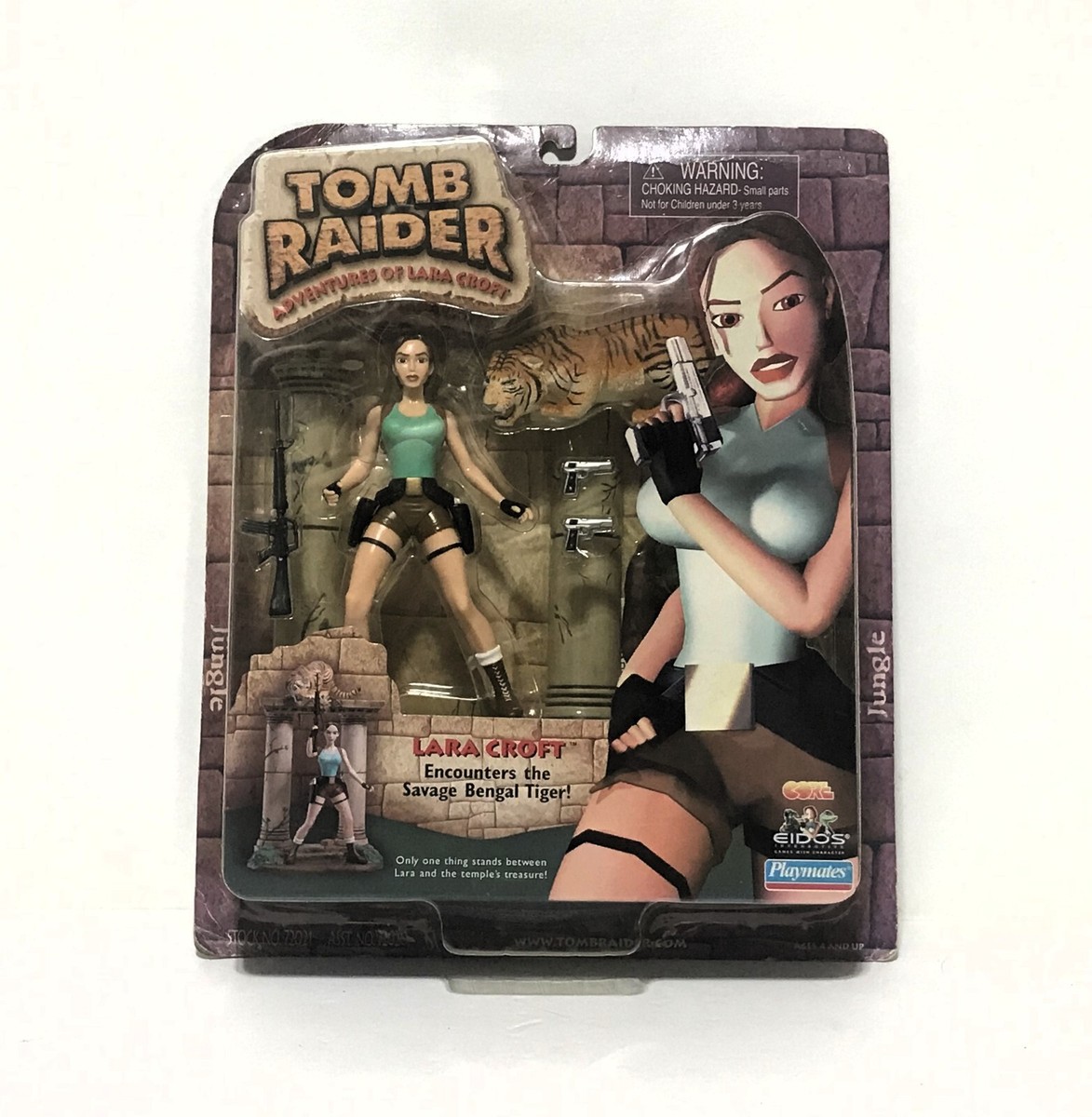 1999 TOMB RAIDER ADVENTURES OF LARA CROFT ENCOUNTERS BENGAL TIGER