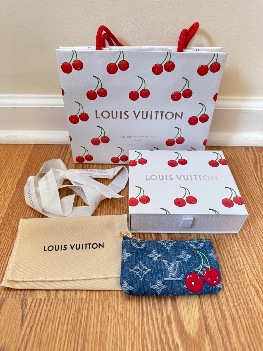 Louis Vuitton x Takashi Murakami (LV x TM) Cherry (Cerises) Blue