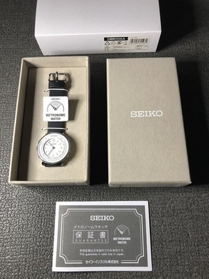 SEIKO Metronome Watch Monotone SMW006A Standard Line Genuine With