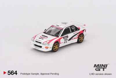 Mini GT 1:64 Subaru Impreza WRC98 1999 Rally Tour de Corse #22