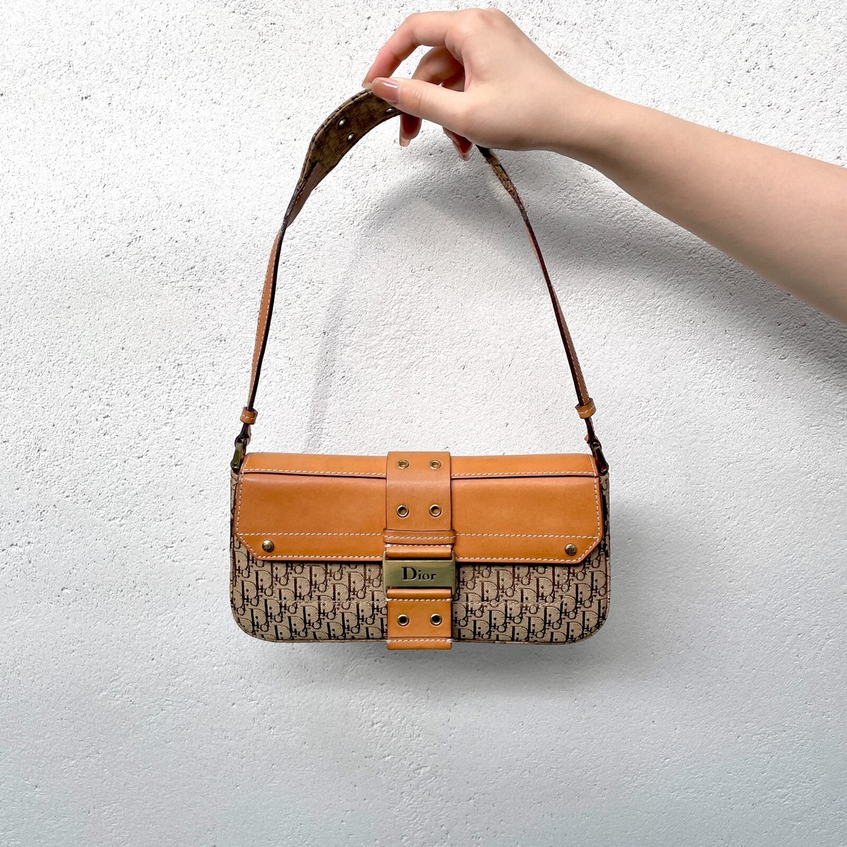 RAREAuth CHRISTIAN DIOR Columbus PUNK Trotter Mini Shoulder Bag