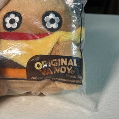 Vandy The Pink Original Vandy Plush Cheese Burger Toy - Pin