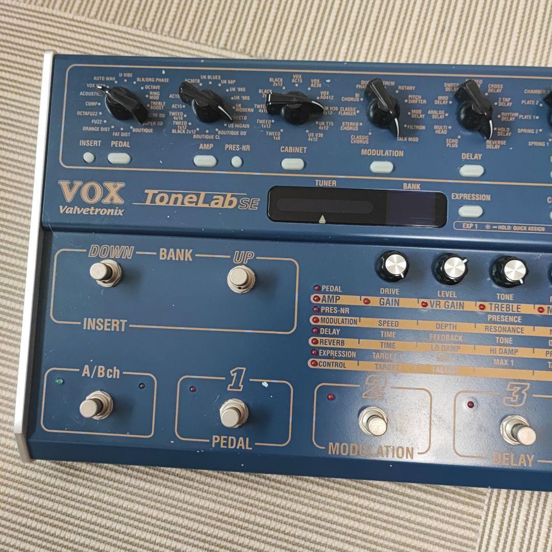 VOX ToneLab SE Vacuum Tube Multi-effector Twin Pedal Used Item | eBay