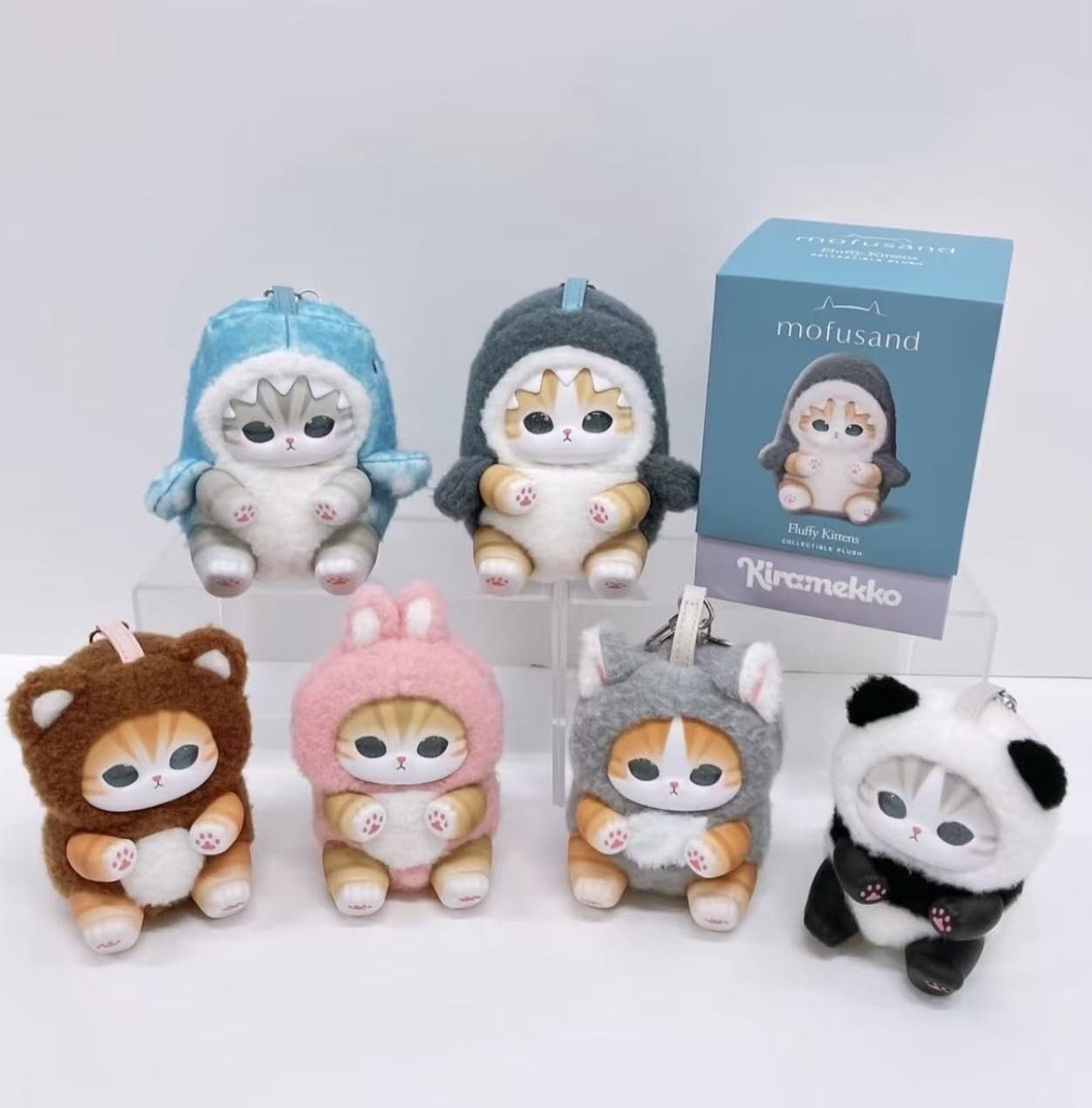 Miniso Mofusand Kiramekko Fluffy Kittens Series Blind Box