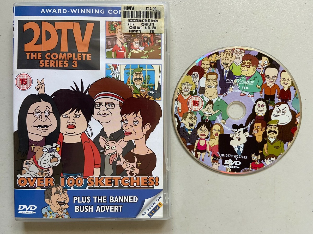 2DTV: The Complete Series 3 (DVD, 2003) - Like New | eBay