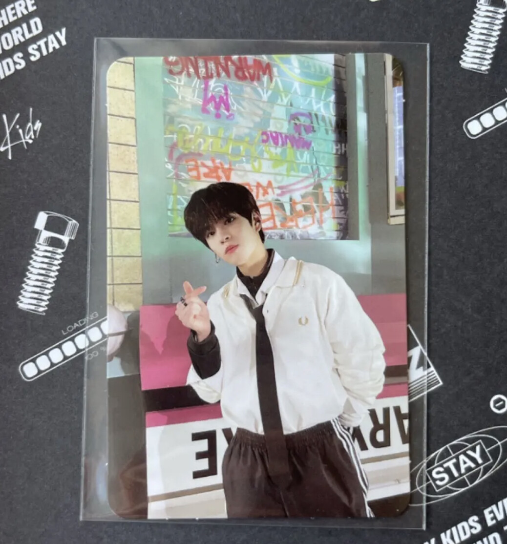 Stray kids ODDINARY Maniac Hottracks Official photo card POB Bang