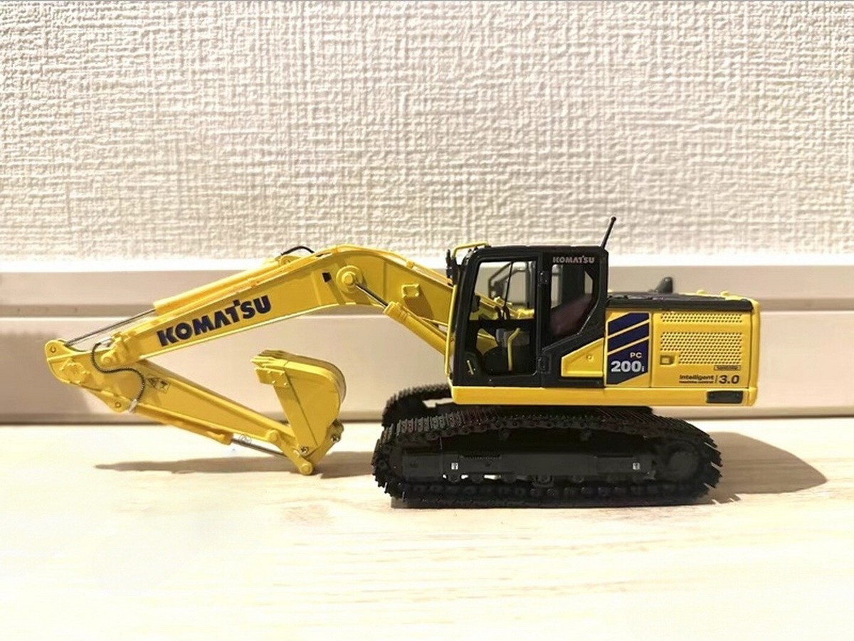 1/50 Scale KOMATSU PC200i-12 Hydraulic Excavator Diecast Model Toy