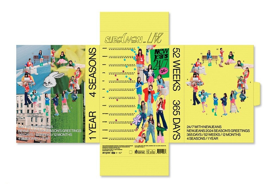 NewJeans - 2024 SEASON'S GREETINGS (SEALED) NEW JEANS K-POP / EMS