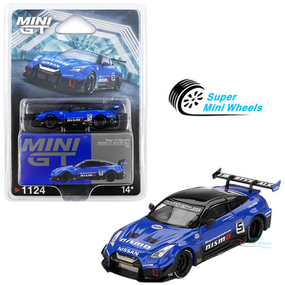 Mini GT 1:64 LB-Silhouette WORKS GT NISSAN 35GT-RR Ver.2 Blue