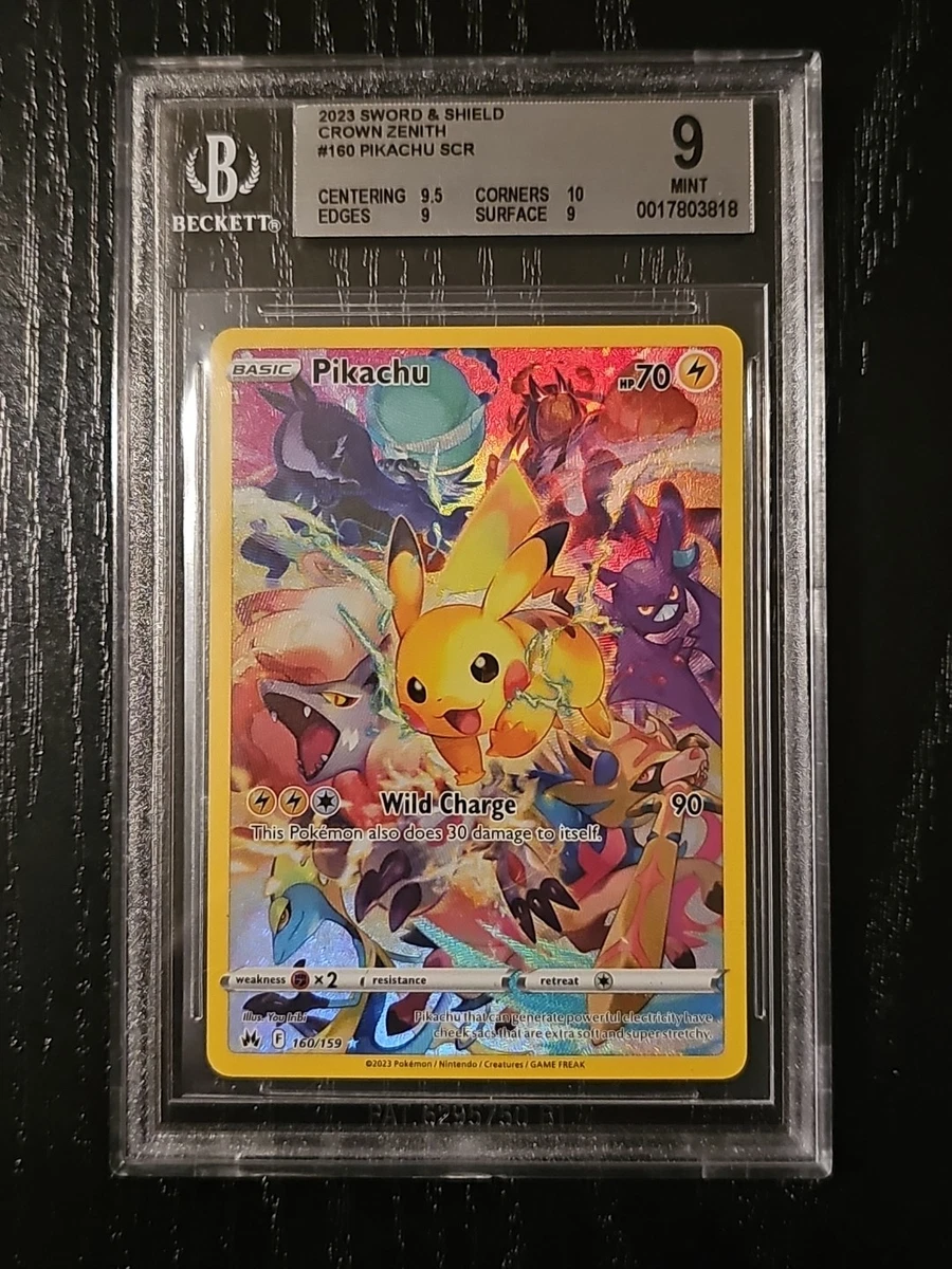 Pikachu Pokémon TCG Beckett Grading Services (BGS) Individual